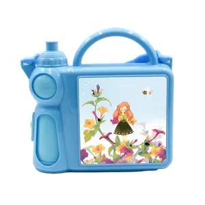 Subbank personalizzato sublimazione Lunch Box per bambini in ceramica & melamina per la scuola casa e viaggi