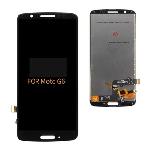 Peraga Lcd untuk Motorola Moto G6 Pantalla Peraga Layar Pengganti Lcd untuk Motorola G5s G6 Play G7 G10 G20 G22 G30