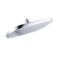 Nouveau design de salle de bain encastré au mur monté au plafond pluie bas pommeau de douche douche multifonctionnel ensemble de douche de luxe