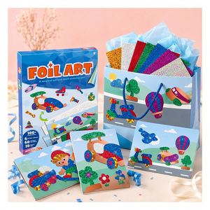 Kit de Peinture Magique Licorne sur Cartes en Mousse Iridescentes – Créations Artistiques Fantaisie pour Activités Intérieures – Surprise d'Anniversaire pour Petites Filles - Product Image 5