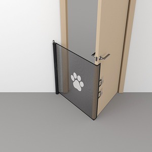 Clôture extensible automatique personnalisée pour chiens et chats, filet d'isolation sécurisé sans perçage pour escalier et couloir intérieurs - Product Image 2