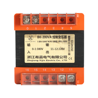 Transformateur de contrôle d'isolement série BK, 220 V vers 110 V, monophasé, type sec