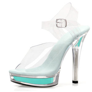 <span class=keywords><strong>Chaussures</strong></span> <span class=keywords><strong>de</strong></span> pole dance exotiques d'été neuves <span class=keywords><strong>de</strong></span> 13 <span class=keywords><strong>cm</strong></span>, sandales à talons hauts simples, élégantes et sexy <span class=keywords><strong>de</strong></span> grande taille pour les défilés <span class=keywords><strong>de</strong></span> mode - Product Image 2