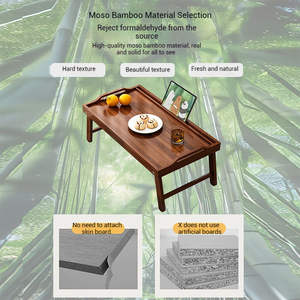 Mesa de Centro Cuadrada Moderna de Madera Maciza Natural, Ecológica, Duradera, Precio de Fábrica, Tamaño Personalizable Estable para Sala de Estar - Product Image 2