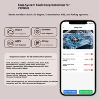 Outil de diagnostic universel ELM327 Obd Scanner OBD2 pour voiture Instrument de diagnostic de défaut d'alimentation test