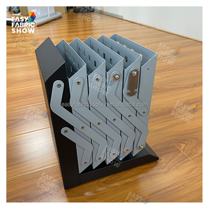 Estante de exhibición de tamaño A4 plegable portátil de gran oferta para exhibición de soporte de catálogo de folletos de revistas de literatura - Product Image 4