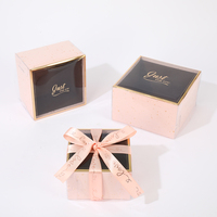 Boîtes en papier haut de gamme personnalisées pour bijoux et vêtements, emballage de luxe personnalisé, gaufrage, matériaux recyclés, forme carrée