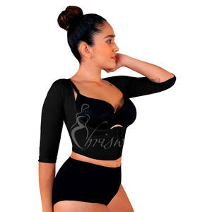 <span class=keywords><strong>Faja</strong></span> Reductora Delgada <span class=keywords><strong>para</strong></span> Mujeres con Pecho Descubierto, Control de Abdomen, Cintura Alta, Moldeadora de Cuerpo, Levanta Glúteos, Ropa Interior, Talla Grande - Product Image 5