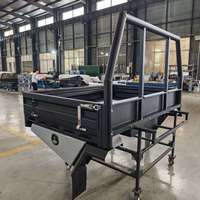 Bacs de benne en aluminium sur mesure pour pick-up avec boîte de rangement latérale – Modèles Ute