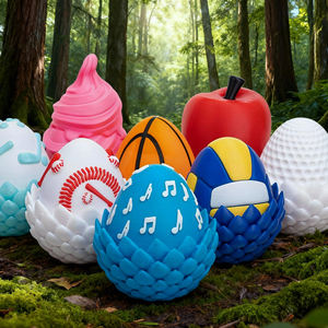 Vashine - Huevo <span class=keywords><strong>de</strong></span> Dragón Creativo Impreso en 3D, Decoración Colorida, Figura <span class=keywords><strong>de</strong></span> Acción <span class=keywords><strong>de</strong></span> Animal, Juguete <span class=keywords><strong>de</strong></span> Dragón Helado, Colección <span class=keywords><strong>de</strong></span> Juguetes para Niños - Product Image 3