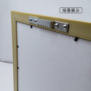 Hongzun S808 Zinc Plated Serrated Slip <b>Hook</b> Four Hole Hardware Furniture Accessory - Product Image 5