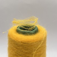 Vente en gros de fil de mohair pour enfants fil de laine mélangée pour tricoter à la main pull pour bébé