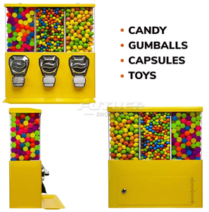 Distributeur automatique de bonbons 3-en-1 populaire 2025 avec une capacité de 300 à 600 unités pour les centres commerciaux et les supermarchés d'Asie du Sud-Est - Product Image 1