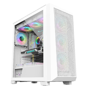 Cajas de Ordenador para Gaming al por Mayor con <span class=keywords><strong>4</strong></span> Ventiladores ARGB, Gabinetes de PC de Escritorio Personalizadas de Cristal E-ATX, Fabricantes de Aluminio - Product Image 2