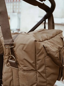 Sac à langer imperméable en polyester pour maman avec sangles de poussette, sac de voyage quotidien pour couches - Product Image 3