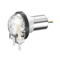 PENGPU 24V Mini pompe péristaltique haute précision 0-240mLPM DC moteur sans balais pompe à eau liquide faible BPT tuyau OEM personnalisable
