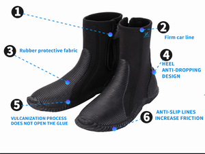 Sinodiving vulcanisé Grip bottes imperméables plage volley-ball sable chaussettes de football <span class=keywords><strong>sous</strong></span>-vêtements semelle en caoutchouc - Product Image 5