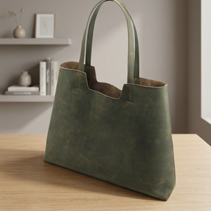 Bolsos de Mano Casuales para Mujer, a la Moda, Personalizables, de Gran Capacidad, Impermeables, Ligeros, de Cuero Genuino, con Cierre Extraíble - Product Image 5