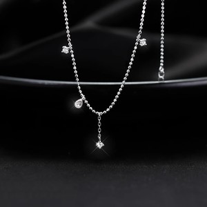 Teardrop Tassel Necklace For Women 2023 Trendy Clavicle Chain Light Luxury Accessory Party Jewelry - Product Image 4