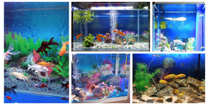 الأسماك خزان خلفية <span class=keywords><strong>2</strong></span> جانب الحوض خلفية اللوحة - Product Image 5