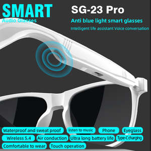 Lunettes intelligentes SG23 Pro AI avec caméra 300W intégrée, WIFI, enregistrement vidéo, assistant vocal, traduction intelligente - Product Image 5