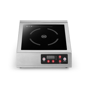 Cuisinière à induction commerciale en acier inoxydable, simple et facile à utiliser, alimentée par batterie, commande par bouton, machine de cuisine AM-CD104 Commercial I - Product Image 1