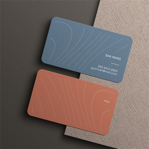 Empresa personalizada de doble cara de impresión personalizada Tarjeta de visita de plástico 0,76 Tarjeta de identificación de PVC brillante - Product Image 3