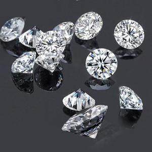 GRA D Moissanite blanche de qualité VVS excellente, pierres lâches pour collier chaîne cubaine personnalisé, bracelet tennis, bagues homme, pendentif - Product Image 4