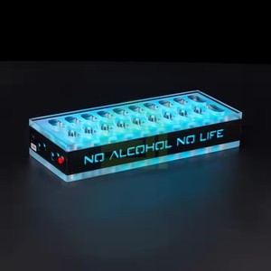 ถาดรองน้ำเรืองแสงสร้างสรรค์แบบชาร์จไฟได้ถาดสำหรับงานเลี้ยงคลับธุรกิจโรงแรม - Product Image 2