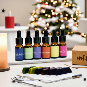 <span class=keywords><strong>Kit</strong></span> de fabrication de bougies parfumées à la cire de soja <span class=keywords><strong>pour</strong></span> pot de fusion <span class=keywords><strong>Kit</strong></span> d'huiles essentielles Para Hacer Velas <span class=keywords><strong>pour</strong></span> décorations d'Halloween et du Nouvel An - Product Image 2