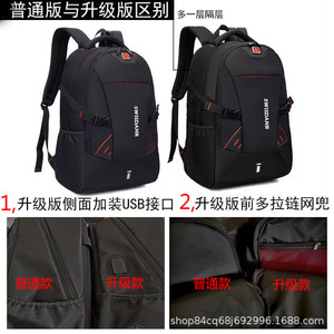 Leisure Time <b>Backpack</b> 16-Inch Laptop Capacity USB Charging Business Travel Leisure Use - Product Image 5