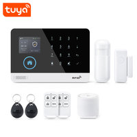 Tuya Sans Fil WIFI GSM Système D'alarme De Sécurité À Domicile Compatible Avec Alexa et Google PST-WG103T