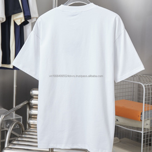 T-shirts personnalisés 100% coton à col rond, style vintage décontracté de haute qualité, vêtements respirants de luxe - Product Image 4