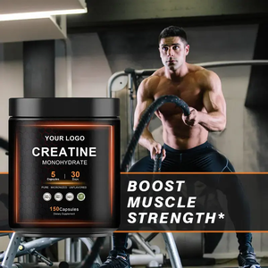 Cápsulas de Monohidrato de Creatina Pura Pre-Entrenamiento para Adultos de Marca Privada para el Crecimiento Muscular y el Apoyo Inmunológico - Product Image 3
