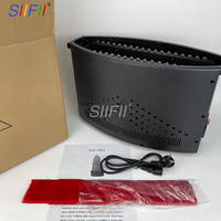 Lumière LED effet flamme avec télécommande 240W, flammes artificielles pour spectacles, Noël, discothèques, KTV et clubs
