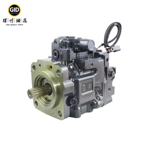 Pompe hydraulique principale Komatsu 708-1T-00472 Pompe à piston d'excavatrice <span class=keywords><strong>35</strong></span>+<span class=keywords><strong>25</strong></span>+25cc avec régulateur électrique - Product Image 5