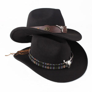 Primavera Verano Estilo europeo <span class=keywords><strong>Sombrero</strong></span> <span class=keywords><strong>de</strong></span> vaquero <span class=keywords><strong>de</strong></span> mezclilla Pareja masculina y femenina Étnico Viento Roll Top Sombrilla Jazz - Product Image 4