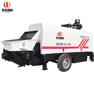 20m3/h <b>Small</b> Portable Concrete <b>Pump</b> Machine 50m3/h Horizontal Long Mobile Concrete <b>Pump</b> - Product Image 2