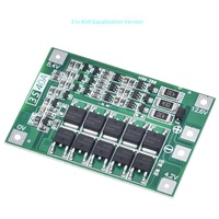 Module de protection BMS pour batterie lithium 3S 4S 40A 60A Li-ion LiFePO4 18650, carte PCB de charge pour démarrage de perceuse électrique