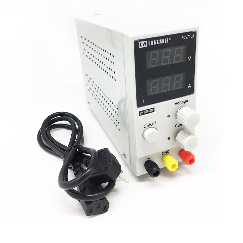 LW 3010D 30V 10A мини Регулируемый лабораторный импульсный цифровой источник питания постоянного тока LW3010D