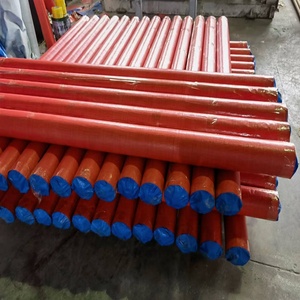 Bâche de protection solaire imperméable en polyéthylène recyclé 150 g/m² bleu-orange, rouleau de bâche PE, couverture anti-UV - Product Image 3