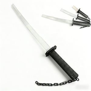 Épée Katana en plastique télescopique, jouet imprimé en 3D, épée de samouraï rétractable par gravité, modèle de jouet, armes d'arts martiaux - Product Image 1