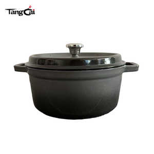 <span class=keywords><strong>Cocotte</strong></span> <span class=keywords><strong>en</strong></span> <span class=keywords><strong>fonte</strong></span> émaillée tendance 31 <span class=keywords><strong>cm</strong></span> 6QT, revêtement émaillé résistant aux éclats, avec couvercle, pour la cuisson des ragoûts et la cuisson du pain - Product Image 2