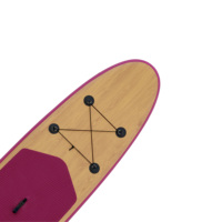 En Stock expédition rapide planche à pagaie gonflable en bois équipement de sports nautiques planche de surf ISUP à vendre