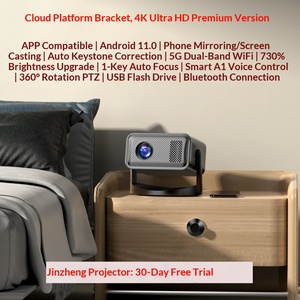 Nuevo Mini Proyector <span class=keywords><strong>de</strong></span> Video 2025 con Alcance Corto, Resolución 1080P, Android 11, Portátil, con Internet Integrado, para Uso en Cine en <span class=keywords><strong>Casa</strong></span> - Product Image 6