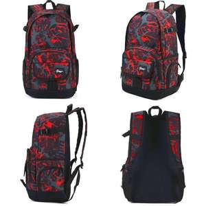 حقيبة ظهر طلابية من باوشون - مصنوعة من الجلد الصناعي بسعة 36-56 لتر، مع حزام كتف منحني، نماذج قابلة للتخصيص، متينة ومحمولة للاستخدام اليومي - Product Image 3