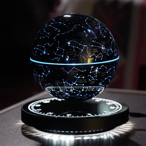 Lámpara Nocturna LED con Forma de Globo de Constelaciones Flotantes, Control Táctil, 360° °   Lámpara Levitante con Diseño de Estrellas para Decoración del Hogar - Product Image 5
