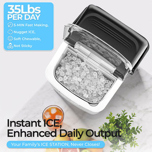 Sang trọng điện nhỏ tự động xách tay vuông <span class=keywords><strong>Ice</strong></span> Block máy làm với nước đóng chai cho bar - Product Image 4