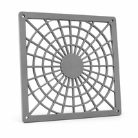 Panneau de protection de ventilateur en PRV avec service de découpe pour les unités de ventilation industrielles, les salles utilitaires et les zones de service d'équipement