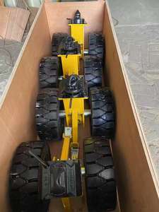 Versand behälter Rollen räder 16 "& 22" Hinterrad rolle Voll gummi Starre Handhabung für Container - Product Image 2